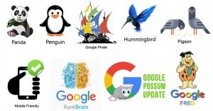 الگوریتم های گوگل